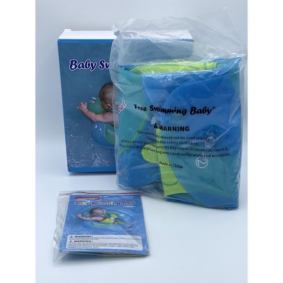 Baby Swim Float, New, Large, Age 3-72 Months, Blue Green - Picture 2 of 4